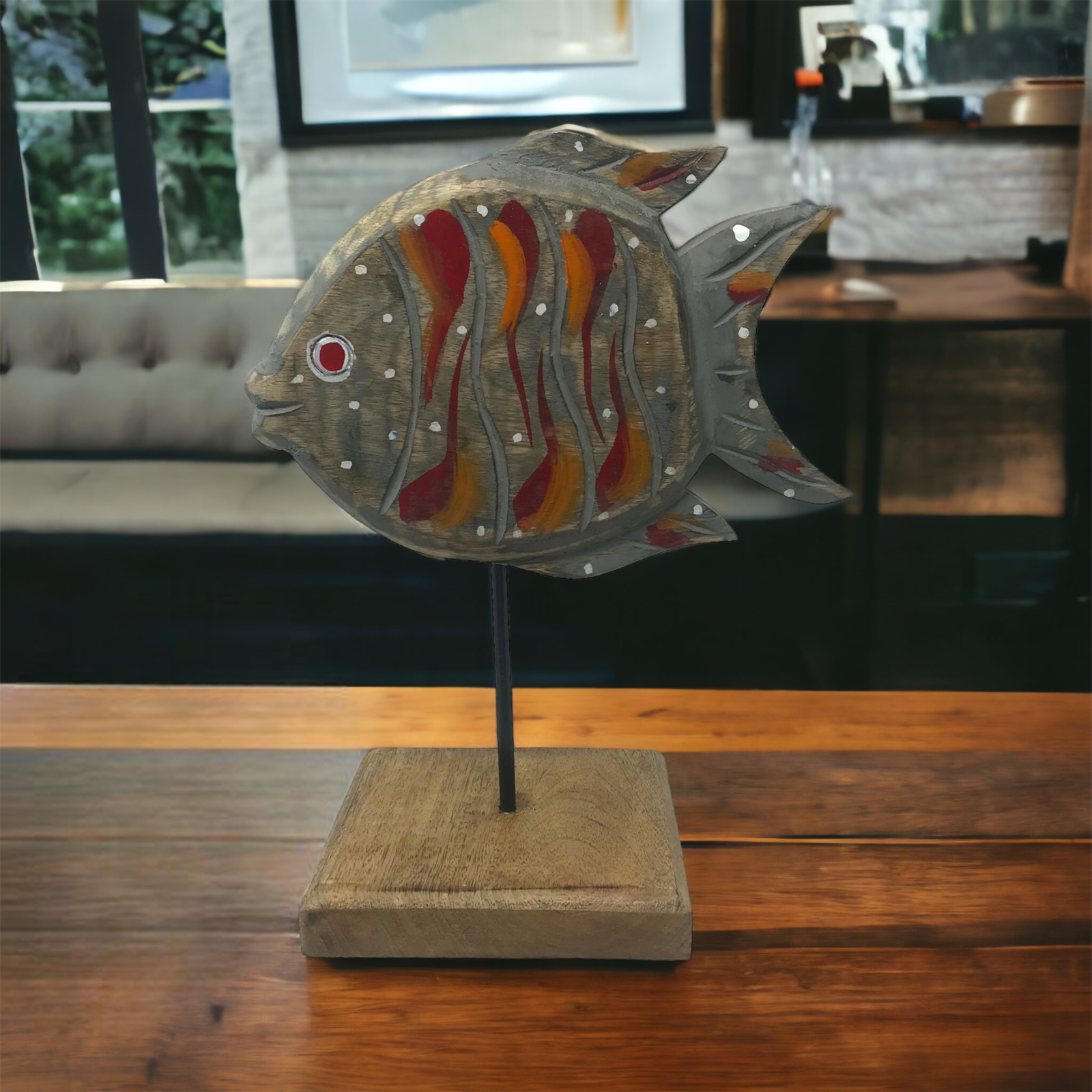 Aggie Angelfish on a Stand 